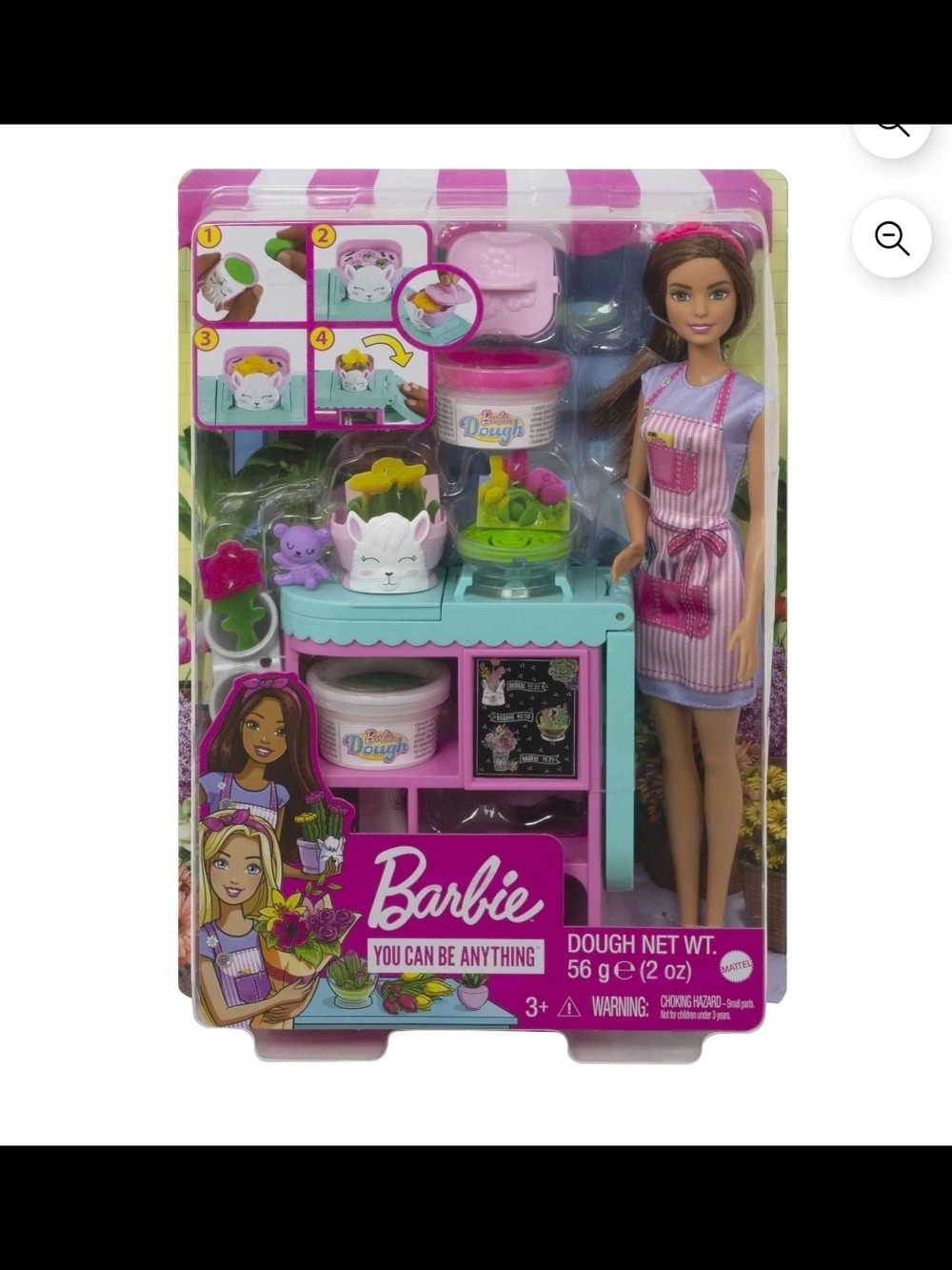 Barbie You Can Be Anything Flower Shop Dough Playset - Pink & Teal